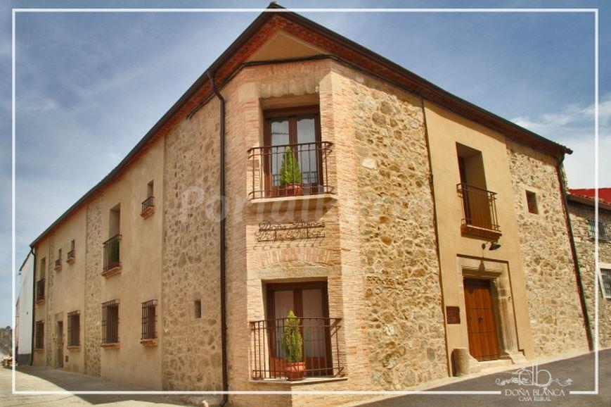 Gasthaus Casa Rural Dona Blanca Santa Cruz de la Sierra Exterior foto